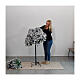 Albero di Natale pop up LED innevato 180 cm s4
