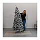 Albero di Natale pop up LED innevato 180 cm s7