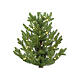 Albero da vaso illuminato 30 microLED 60x40 cm s2