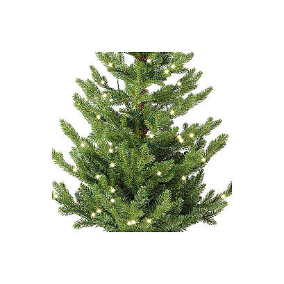 Weihnachtsbaum, künstlich – 90 × 60 cm, mit 60 Micro-LEDs, zum Einsetzen in einen Topf 2