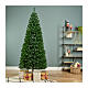 Pop up Christmas tree, green pvc, 70 in s1