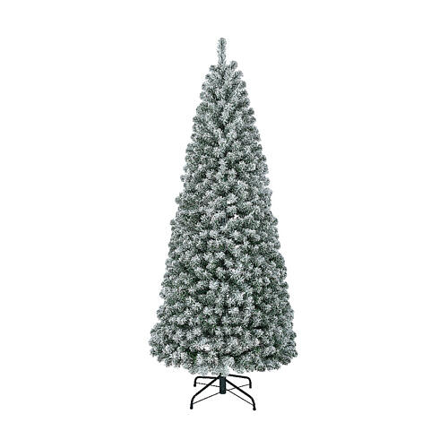 Pop up Christmas tree, 70 in, snowy PVC 9