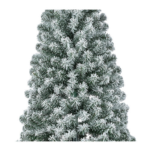 Pop up Christmas tree, 70 in, snowy PVC 10