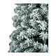 Pop up Christmas tree, 70 in, snowy PVC s3