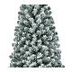 Albero di Natale pop up 180 cm innevato s10