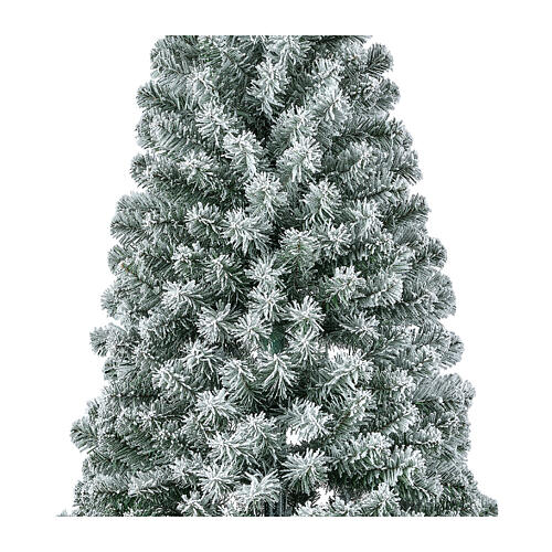 Albero di natale innevato pop up 210 cm 9