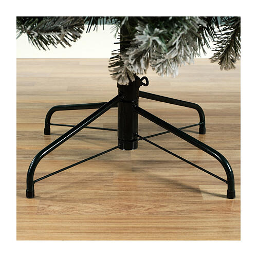 Albero di natale innevato pop up 210 cm 10