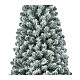 Albero di natale innevato pop up 210 cm s9