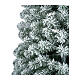 Pop up snowy Christmas tree 210 cm s3