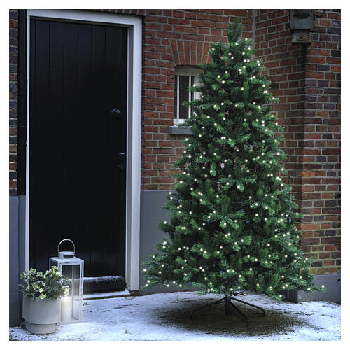 Ottawa Christmas Tree 340 LED 180 cm solar PVC PE warm white 2