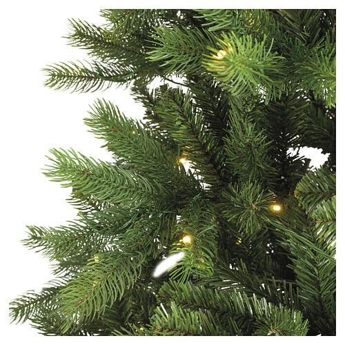 Ottawa Christmas Tree 340 LED 180 cm solar PVC PE warm white 3
