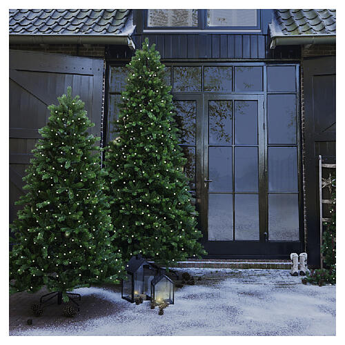 Ottawa Christmas Tree 340 LED 180 cm solar PVC PE warm white 4