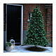 Albero di natale Ottawa 430 LED 210 cm con pannello solare s1