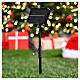 Albero di natale Ottawa 430 LED 210 cm con pannello solare s4