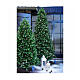 Albero di natale Ottawa 430 LED 210 cm con pannello solare s5