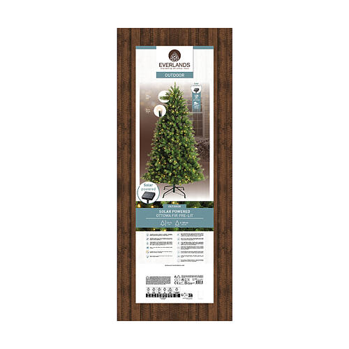 Árbol de Navidad Ottawa 580 LED 240 cm 8