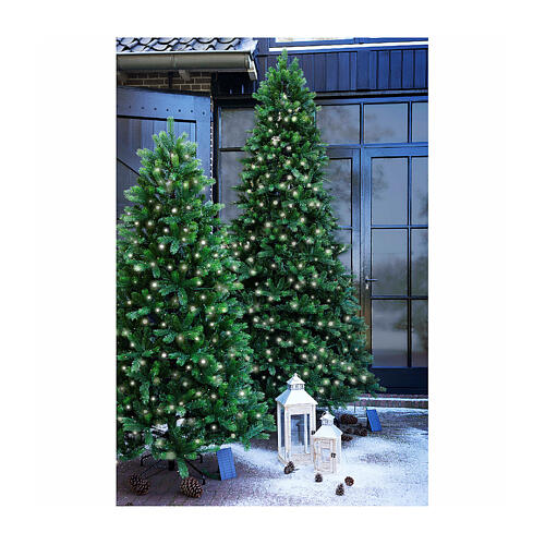 Sapin de Noël Ottowa panneau solaire 850 LEDs 300 cm 4