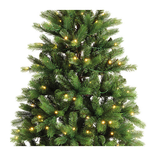 Sapin de Noël Ottowa panneau solaire 850 LEDs 300 cm 5