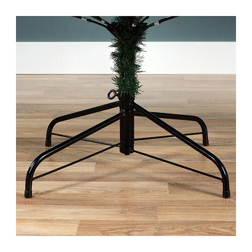 Weihnachtsbaum, künstlich – 240 cm, grün, aus recyceltem PVC 5