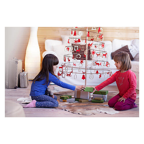 Albero Natale SPIRA Big legno 235 cm 3