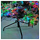 Flocked Christmas tree Pine, 2200 RGB LED lights, 180 cm, poly s7