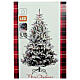 Albero Natale Pine 2200 LED RGB 180 cm floccato poly s8