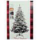 Albero Natale Pine RGB 4400 LED floccato 240 cm poly s8