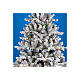 Pine Christmas tree RGB 4400 LED flocked 240 cm poly s2