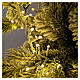 Albero Natale Pine WW 180 cm 2200 LED bianco caldo giochi luce floccato poly s2