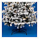 Christmas tree Pine by Winter Woodland, 240 cm, 4400 warm white LEDs with light plays, poly s3