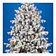 Árbol Navidad Pine WW 240 cm 4400 luces LED blanco cálido juegos luz poly s2