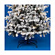 Flocked Christmas tree "Pine", 180 cm, 350 warm white LEDs s3