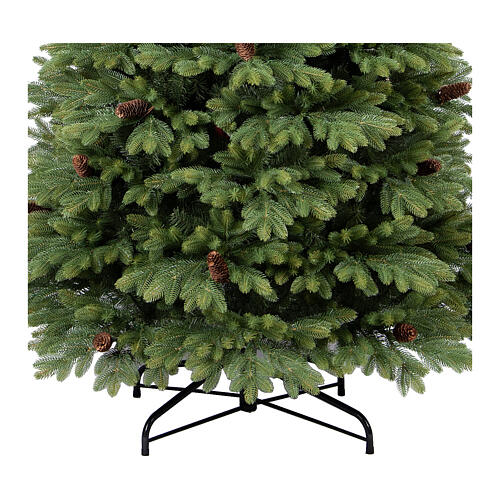 Christmas tree "Green", 210 cm, removable pinecones, poly 6