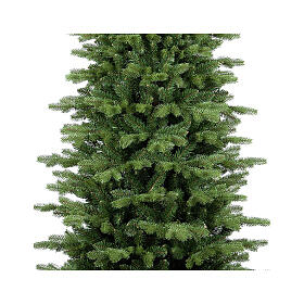 Sapin Noël modèle Mississippi 210 cm slim vert poly