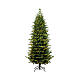 Albero Natale Mississippi 180 cm verde 300 LED bianco caldo poly s1