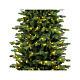 Albero Natale Mississippi 180 cm verde 300 LED bianco caldo poly s2