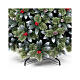 Cherry Christmas tree, 180 cm, snowy finish with pinecones and berries s3