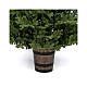 Albero Natale National Po 180 cm Poly Feel Real verde con vaso s3
