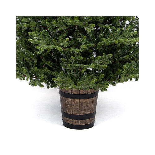 National Po Christmas tree, 210 cm, round plant pot, feel-real branches 3