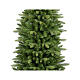 Slim Ritz Christmas tree, wooden base, green feel-real poly, 210 cm s2