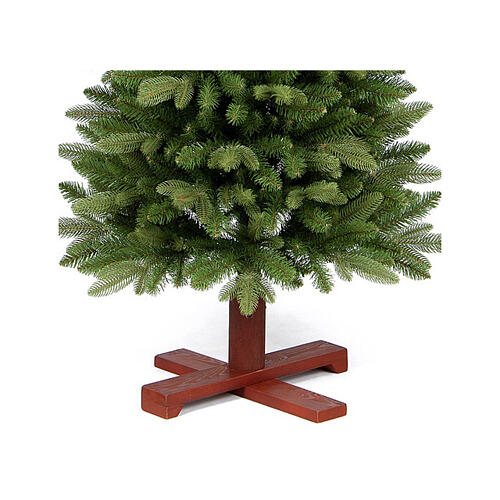 Albero Natale Ritz 210 cm slim verde Poly Feel Real 3