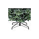 Albero Natale Po 180 cm base in ferro Poly Feel Real s3