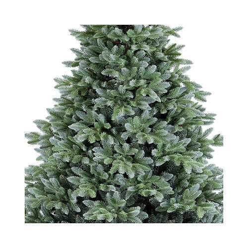 Sapin Noël Po vert base tronc 210 cm poly feel real 2