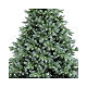 Sapin Noël Po vert base tronc 210 cm poly feel real s2