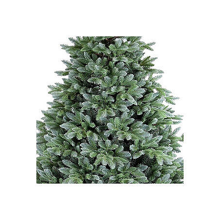 Albero Natale Po verde base ferro 210 cm poly feel real 2