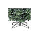 Albero Natale Po verde base ferro 210 cm poly feel real s3