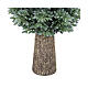 Po Christmas tree, metallic log-shaped base, 240 cm, feel-real poly s3