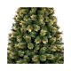 Gold Mix Christmas tree, full PP, golden tips, 210 cm s2