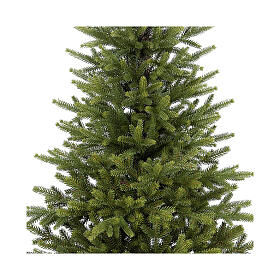 Künstlicher Weihnachtsbaum, 120 cm, Feel Real, Grün, mit Topf-Basis