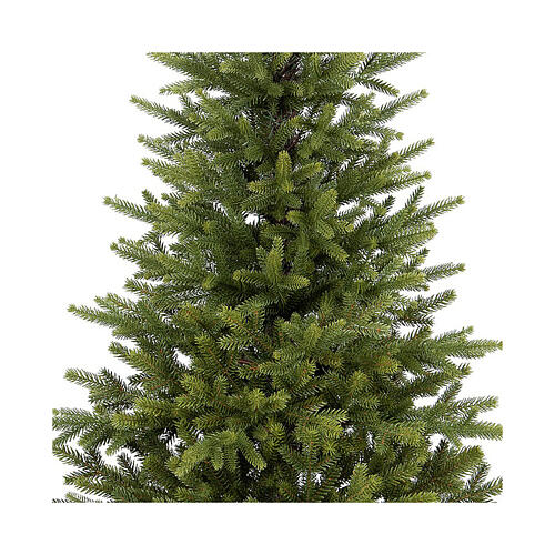 Künstlicher Weihnachtsbaum, 120 cm, Feel Real, Grün, mit Topf-Basis 2